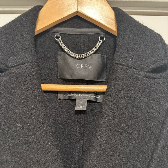 J. Crew Daphne Topcoat Boiled Wool - Picture 3 of 3